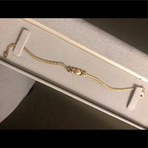 10k Yellow Gold Stampato XO Bracelet, 7 inches